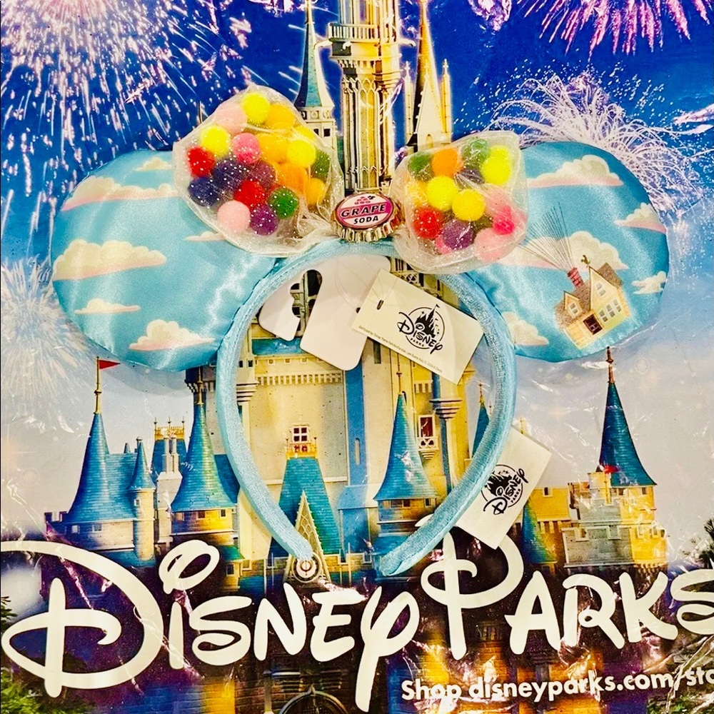 NWT Disney Parks “Up” Minnie Ears